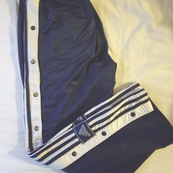 adidas Other - Retro Adidas Snap/ tear-away sides Sweat pants
